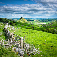 Buy canvas prints of View to Chrome Hill. by Bill Allsopp