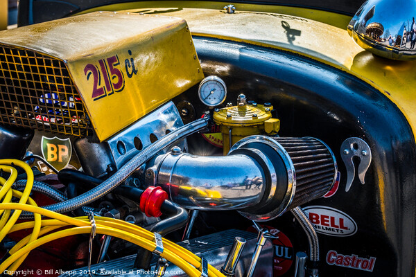 Rat rod engine. Picture Board by Bill Allsopp