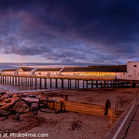 Buy canvas prints of Dawn at Southwold. by Bill Allsopp