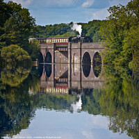 Buy canvas prints of Swithland reflections. by Bill Allsopp