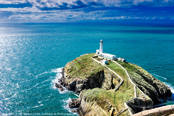 South Stack Lighthouse. Picture Board by Bill Allsopp