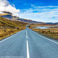 Buy canvas prints of The road to The Storr. by Bill Allsopp
