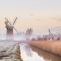 Buy canvas prints of Horsey windpump. by Bill Allsopp