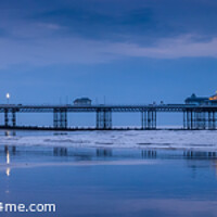 Buy canvas prints of Town and Pier. by Bill Allsopp