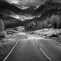 Buy canvas prints of Mountain road #3 by Bill Allsopp