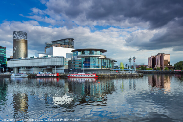 Salford Quays. Picture Board by Bill Allsopp