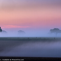 Buy canvas prints of Dawn landscape. by Bill Allsopp
