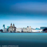 Buy canvas prints of Liverpool waterfront by Bill Allsopp