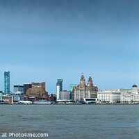 Buy canvas prints of Waterfront panorama. by Bill Allsopp