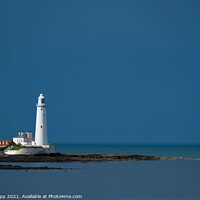 Buy canvas prints of St. Mary's in the sun. by Bill Allsopp