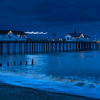 Buy canvas prints of Evening at Southwold. by Bill Allsopp