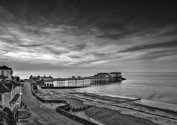 Cromer pier at sunset. Picture Board by Bill Allsopp