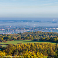 Buy canvas prints of Loughborough from Beacon Hill by Bill Allsopp
