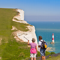 Buy canvas prints of The South Downs Way. by Bill Allsopp