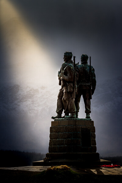 Commando Memorial Picture Board by Bill Allsopp