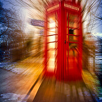 Buy canvas prints of Phone box by Bill Allsopp