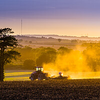Buy canvas prints of Working the land. by Bill Allsopp