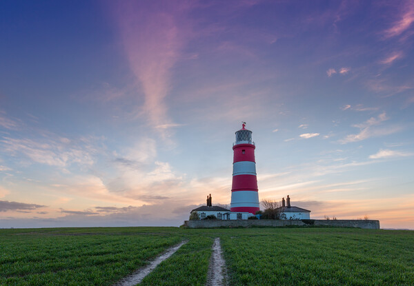 Sunset at Happisburgh. Picture Board by Bill Allsopp