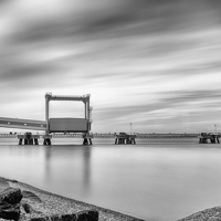 Buy canvas prints of Piers at Sheerness Docks by Tracy Brown-Percival
