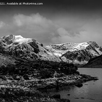 Buy canvas prints of Winter in the Ogwen Valley by Steve Morris