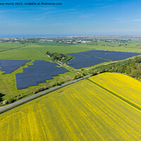 Buy canvas prints of Solar Farm by Steve Morris