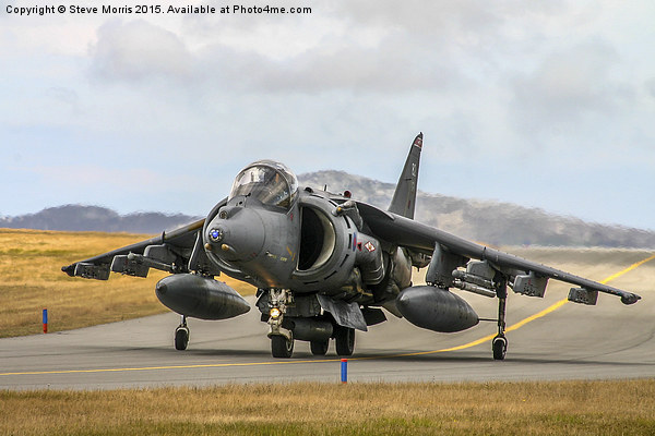 RAF Harrier Picture Board by Steve Morris