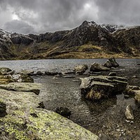 Buy canvas prints of  Legends Of Idwal by Steve Morris