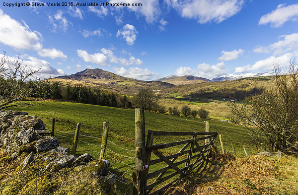 Snowdonia View Picture Board by Steve Morris