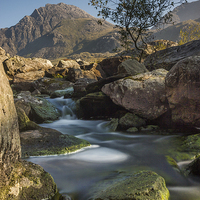 Buy canvas prints of Snowdonia in Autumn by Steve Morris
