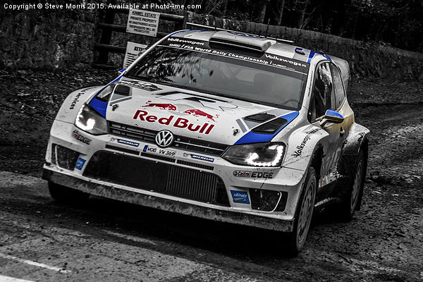  Volkswagen WRC Picture Board by Steve Morris