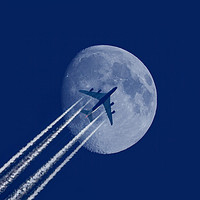 Buy canvas prints of Fly Me To The Moon by Steve Morris