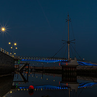 Buy canvas prints of Harbour Bridge Reflections by Steve Morris
