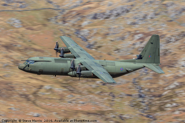 RAF Hercules C130J Picture Board by Steve Morris