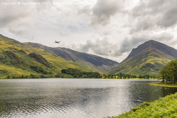 Hercules over Buttermere Picture Board by Steve Morris