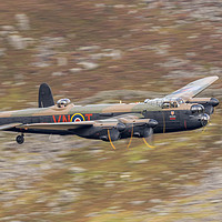 Buy canvas prints of Lancaster Bomber by Steve Morris