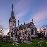Buy canvas prints of St.Margarets's Church, North Wales by Steve Morris