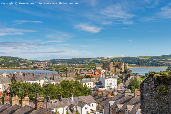 Conwy Castle Picture Board by Steve Morris