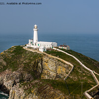 Buy canvas prints of South Stack Lighthouse by Steve Morris