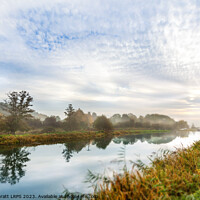 Buy canvas prints of North Walsham Dilham Canal in Norfolk sunrise by Simon Bratt LRPS