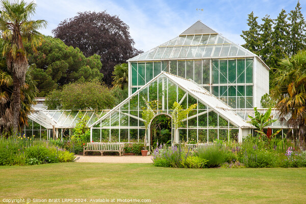 Cambridge University Botanic Gardens glasshouse entrance Picture Board by Simon Bratt LRPS