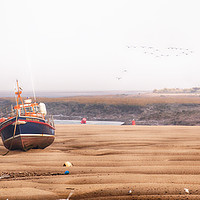 Buy canvas prints of Old lifeboat Horace Clarkson in wells Norfolk by Simon Bratt LRPS