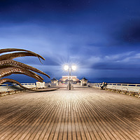 Buy canvas prints of Monster octopus attacking Cromer pier by Simon Bratt LRPS