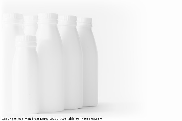 White Trash - recycled bottles artwork 0003 Picture Board by Simon Bratt LRPS