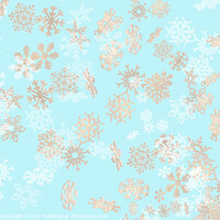 Buy canvas prints of Falling snowflakes pattern on blue background by Simon Bratt LRPS