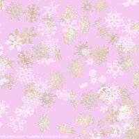 Buy canvas prints of Falling snowflakes pattern on pink background by Simon Bratt LRPS