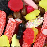 Buy canvas prints of Pick and mix candy and sweets by Simon Bratt LRPS