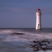 Buy canvas prints of  PerchRock Lighthouse by Paul Greenhalgh