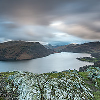 Buy canvas prints of Yew Crag overlooking Ullswater by Paul Greenhalgh