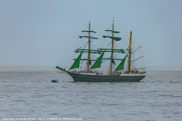 Tall Ships off Hartlepool in July 2023 Picture Board by Ernie Jordan