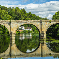 Buy canvas prints of Prebends Bridge, Durham by Ernie Jordan